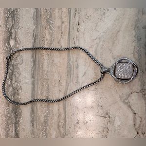 David Yurman diamond necklace
